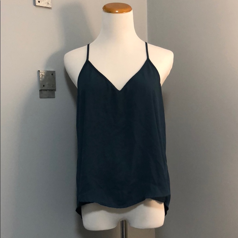 Blue-green boutique tank